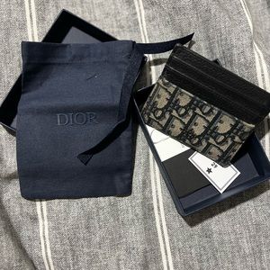 Dior card holder